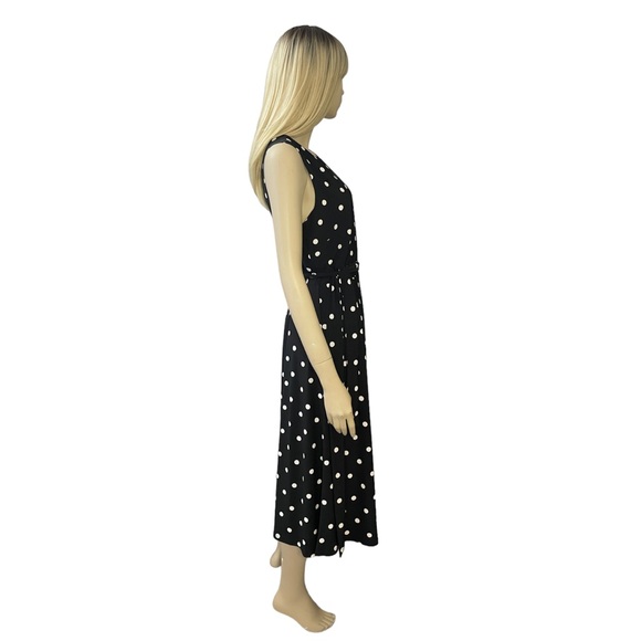 Anne Klein polka dot matching belt dress - Picture 3 of 7